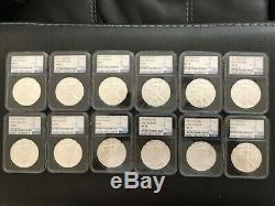 12 Coin Lot! 2017 AMERICAN SILVER EAGLE NGC MS 70 EARLY RELEASE