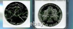 1986 $1 American Silver Eagle 1 Ounce Silver Coin Ngc Ms70