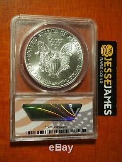 1986 $1 American Silver Eagle Anacs Ms70 Flag First Year Of Issue Better Date