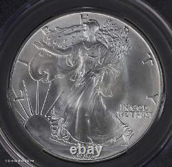 1986 $1 American Silver Eagle Dollar CACG MS 69 Uncirculated UNC