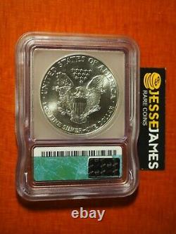 1986 $1 American Silver Eagle Icg Ms70 Green Label Better Date