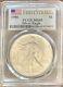 1986 $1 American Silver Eagle Pcgs Ms69 First Strike Flag Label Low Population