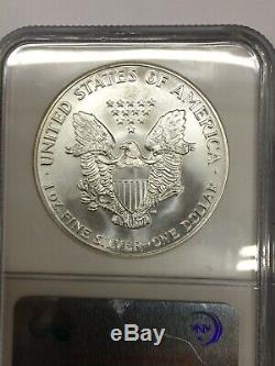 1986 1 oz American Silver Eagle NGC MS70 FIRST YEAR OF ISSUE