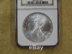 1986-2004 American Silver Eagle Set 19 Silver Coins 1996 -All NGC MS69