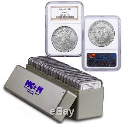 1986 2005 American Silver Eagle 20 Coin Set NGC MS69 in MCM Box SKU24031