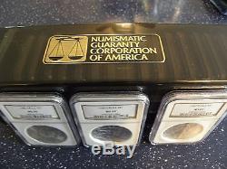 1986-2005 NGC MS69 American Silver Eagles Set 25PCS. +TWO BOXES+WOOD DISPLAY BOX