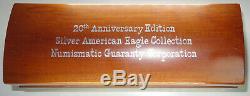 1986-2005 Silver American Eagle 20-Coin Anniversary Set / NGC MS69 MS-69