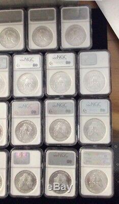 1986-2007 Silver American Eagle 23 Coin Set NGC (MS-69) 1 NGC Box