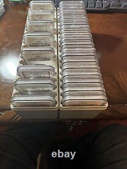 1986-2010 American Silver Eagle NGC MS69 28 Coins Including 2006, 2007, 2008w