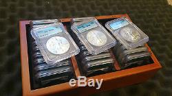 1986-2015 American Silver Eagle Set MS-69 ICG Graded Certified