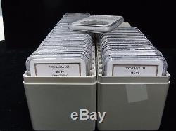 1986-2016 MS69 NGC American Silver Eagle 31 Coin Set #1B 2B