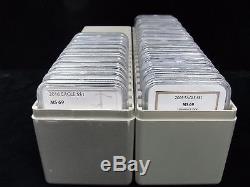 1986-2016 MS69 NGC American Silver Eagle 31 Coin Set #1C 2C