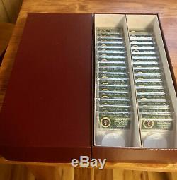 1986-2017 American Silver Eagle Set ANACS MS-69 32 Coins in matching Slabs