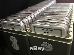 1986-2017 American Silver Eagle Set Complete 32 Coin Collection NGC MS69 2 Boxes