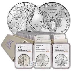 1986 2018 American Silver Eagle NGC MS69 33 Coin Set