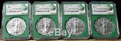 1986-2019 American Silver Eagle 34 Coin Set NGC MS69 From Mint Sealed Box
