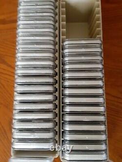 1986-2020 American Silver Eagle ASE S$1 NGC MS69 FULL 35-Coin SET & 2 NGC Boxes