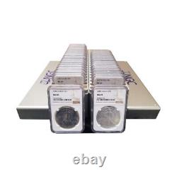 1986-2024 American Silver Eagle 40-Coin Set NGC MS69 (Type 1 & 2)