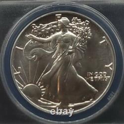 1986 ANACS MS70 American Silver Eagle $1 Certified Government Issue 1oz Silver