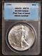 1986 American Silver Eagle Anacs Ms70 First Year Of Issue Rare