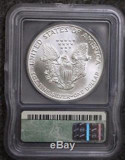 1986 American Silver Eagle Icg Ms70 Rare