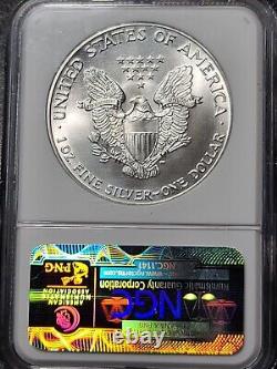1986 American Silver Eagle NGC MS 70 8054