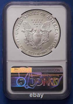 1986 American Silver Eagle NGC MS70 RARE! First Year of the American Silver Eagle