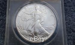 1986 American Silver Eagle Perfect Coin! Anacs Ms70 Silver Dollar 1$