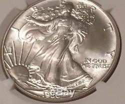 1986 MS 70 American Eagle Silver Dollar NGC MS70 Off The Chart
