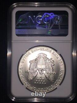 1986 (S) AMERICAN SILVER EAGLE STRUCK AT SAN FRANCISCO NGC MS 69 Dont Miss Out