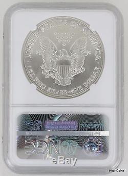 1986 Silver American Eagle Dollar $1 NGC MS70 (4514711-003)