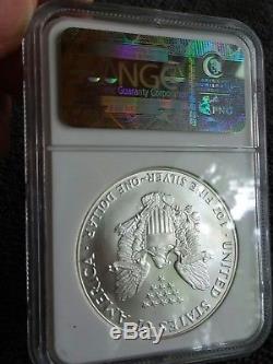1986 Silver American Eagle MS-70 NGC