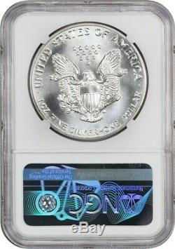 1986 Silver Eagle $1 NGC MS70 American Eagle Silver Dollar ASE