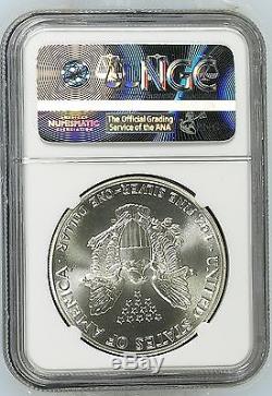 1986 U. S. American Silver Eagle $1 Bullion Coin NGC MS70