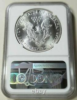1986 (s) Silver Eagle Ngc Ms69 / First Year Issue / Struck At San Francisco Mint