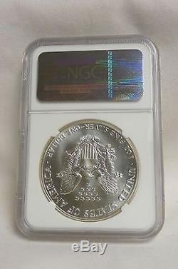 1987 1 oz Silver American Eagle MS-70 NGC FREE SHIPPING