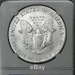 1987 MS70 American Silver Eagle $1 ASE, NGC Graded
