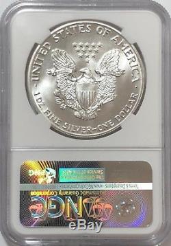 1987 Ngc Ms70 Silver American Eagle Mint State 1 Oz. 999 Bullion