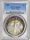 1987 Silver American Eagle $1 Pcgs Ms68 Rainbow Toning