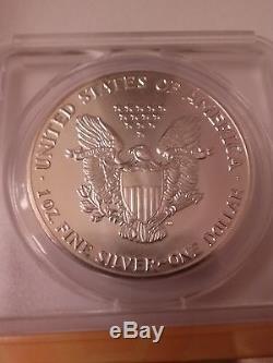 1987 Silver American Eagle (ANACS MS-70)