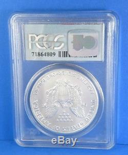 1987 WTC Ground Zero Recovery 9-11-01 American Silver Eagle PCGS MS69 Certified