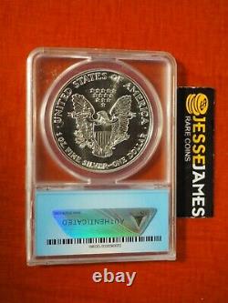 1988 $1 American Silver Eagle Anacs Ms70 Blue Label