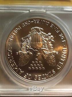 1988 American Silver Eagle ANACS Certified MS 70