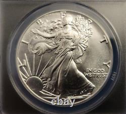 1988 American Silver Eagle ANACS MS70 First Year. 999 Fine Silver FLAWLESS