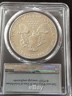 1988 American Silver Eagle First Strike Ms70 Retail $8500 Pop 7 Make An Offer