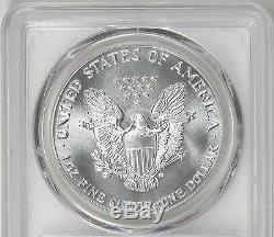 1988 Ase American Silver Eagle Dollar Pcgs Ms70 Rare, Perfect Coin