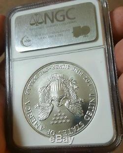 1988 RARE First Strikes RED LABEL Silver American Eagle Coin NGC MS69 1oz. 999