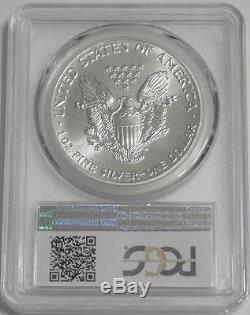 1989 $1 1 oz. American Silver Eagle Perfect Graded PCGS MS70 Only 57 70's Exist