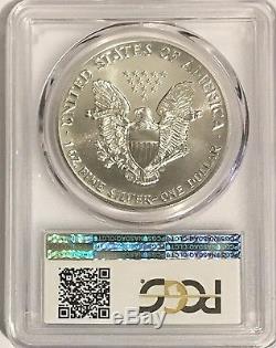 1989 $1 Pcgs Ms70 Silver American Eagle 1 Oz. 999 Fine Bullion Pop 37 Coins