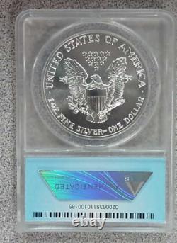 1989 American Silver Eagle $1 ANACS MS70 (185)